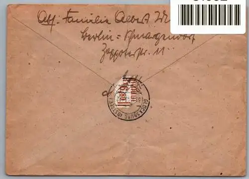 Berlin 16 auf Brief Einschreiben #OI062