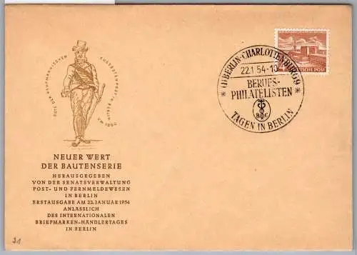 Berlin 112 als Ersttagsbrief #OI080