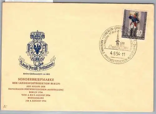 Berlin 120 als Ersttagsbrief #OI084