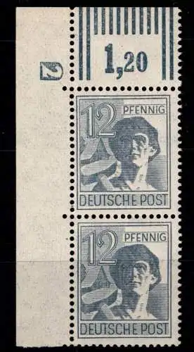 Alliierte Besetzung 947 DZ postfrisch DZ 2 negativ #OH266