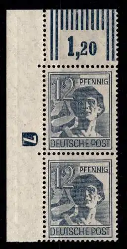 Alliierte Besetzung 947 DZ postfrisch DZ 7 negativ #OH252