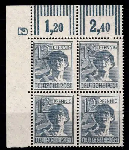 Alliierte Besetzung 947 DZ postfrisch DZ 2 negativ #OH272