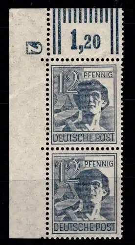 Alliierte Besetzung 947 DZ postfrisch DZ 2 negativ #OH270