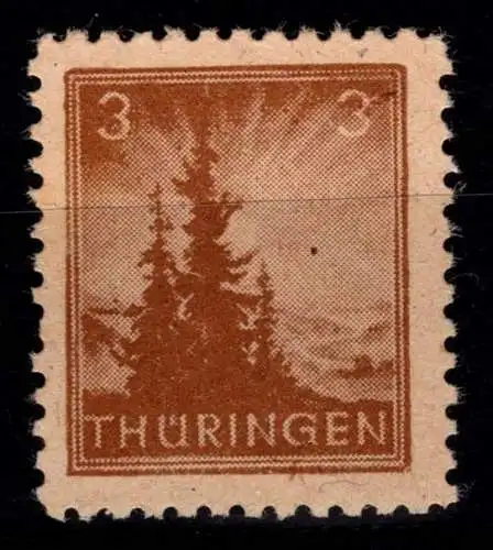 SBZ 92 AY az1 postfrisch geprüft Ströh BPP #OH368