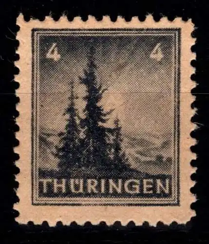 SBZ 93 AY z2 postfrisch geprüft Ströh BPP #OH388