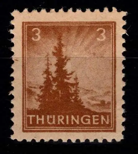 SBZ 92 AY ay postfrisch geprüft Ströh BPP #OH376