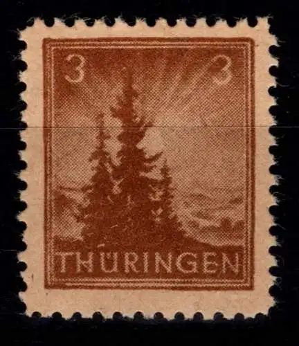 SBZ 92 AY ay postfrisch geprüft Schulz BPP #OH367