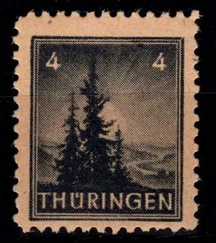SBZ 93 AX t postfrisch geprüft Ströh BPP #OH391