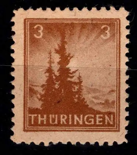 SBZ 92 AY az1 postfrisch geprüft Ströh BPP #OH377