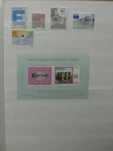 Europa Cept postfrisch besammelt im Einsteck-Album #LZ679