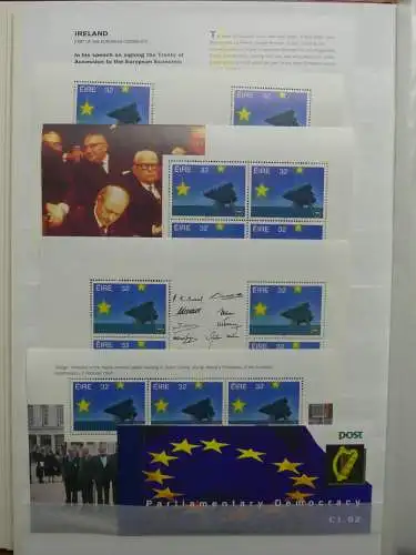 Europa Cept postfrisch besammelt im Einsteck-Album #LZ679