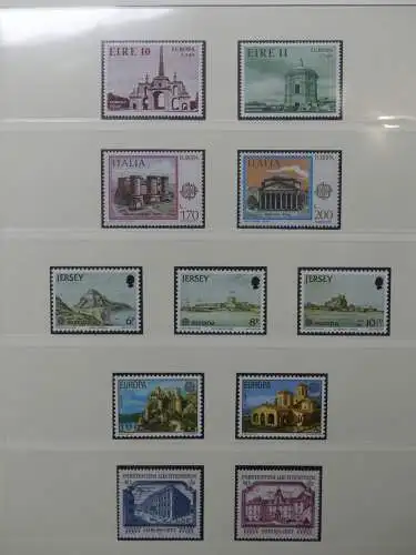 Europa/Cept 1976-1983 ** teilbesammelt im Lindner Binder #LZ696