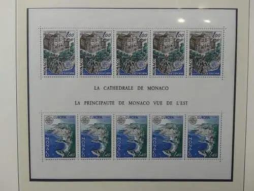 Europa/Cept 1976-1983 ** teilbesammelt im Lindner Binder #LZ696