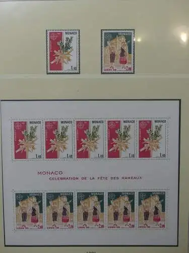 Europa/Cept 1976-1983 ** teilbesammelt im Lindner Binder #LZ696