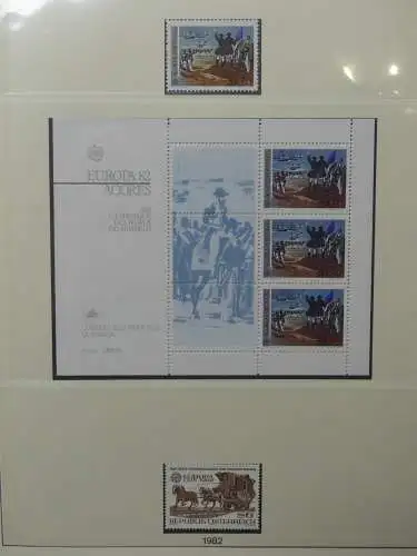 Europa/Cept 1976-1983 ** teilbesammelt im Lindner Binder #LZ696