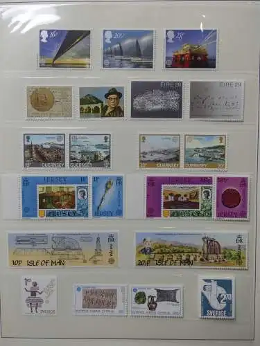 Europa/Cept 1976-1983 ** teilbesammelt im Lindner Binder #LZ696