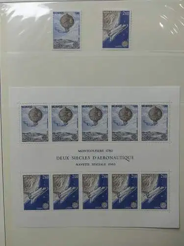 Europa/Cept 1976-1983 ** teilbesammelt im Lindner Binder #LZ696