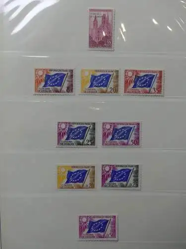 Europa/Cept 1976-1983 ** teilbesammelt im Lindner Binder #LZ696