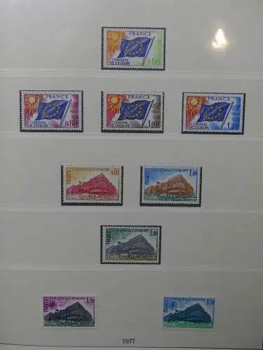 Europa/Cept 1976-1983 ** teilbesammelt im Lindner Binder #LZ696