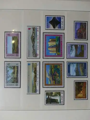 Europa/Cept 1976-1983 ** teilbesammelt im Lindner Binder #LZ696
