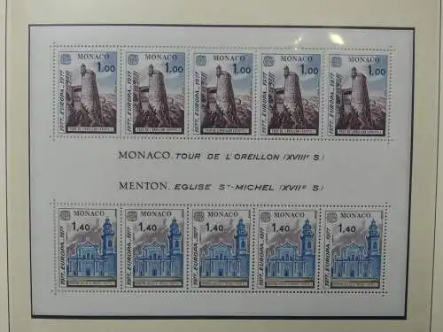 Europa/Cept 1976-1983 ** teilbesammelt im Lindner Binder #LZ696