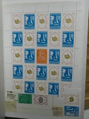 Europa Jugoslawien, Bulgarien, Tschecheslowakei dual im Einsteck-Album #LZ667