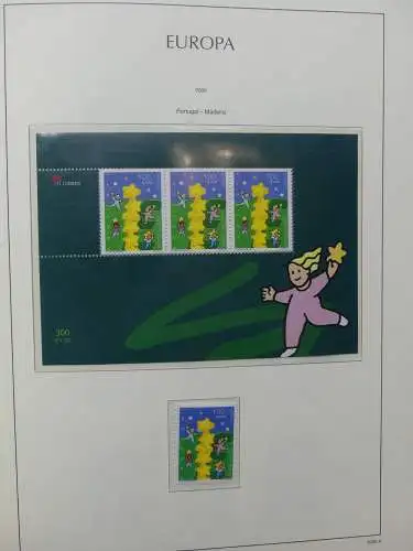 Europa Cept 1994-2002 postfrisch besammelt im Leuchtturm Binder #LZ680