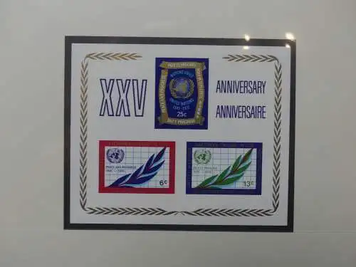 UNO 1952-1980 ** teilbesammelt im Lindner Binder #LZ693