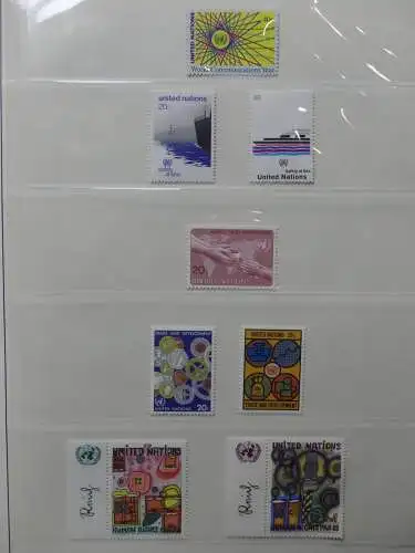 UNO 1952-1980 ** teilbesammelt im Lindner Binder #LZ693