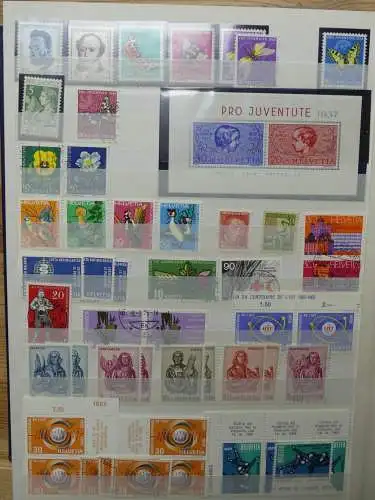 Europa Türkei und Schweiz **/*/ gestempelt im Einsteck Album #LZ662