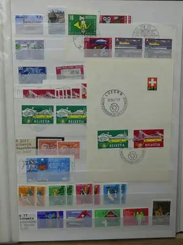 Europa Türkei und Schweiz **/*/ gestempelt im Einsteck Album #LZ662