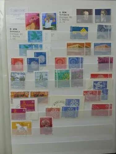 Europa Türkei und Schweiz **/*/ gestempelt im Einsteck Album #LZ662