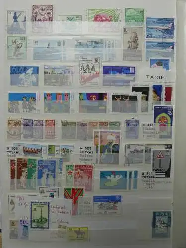 Europa Türkei und Schweiz **/*/ gestempelt im Einsteck Album #LZ662