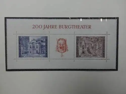 Österreich 1950-1981 ** teilbesammelt im Safe Binder #LZ697