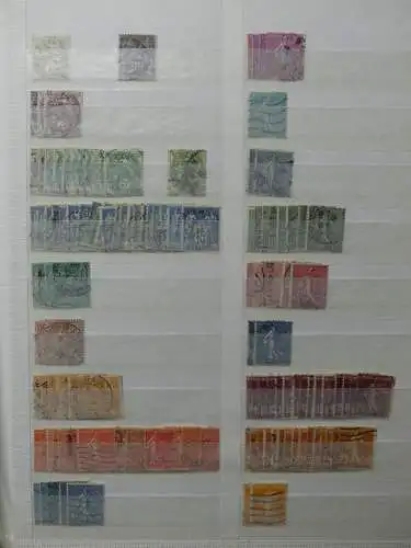 Europa Frankreich/Niederlande Lager im Binder #LZ691