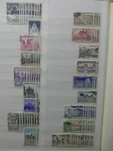 Europa Frankreich/Niederlande Lager im Binder #LZ691