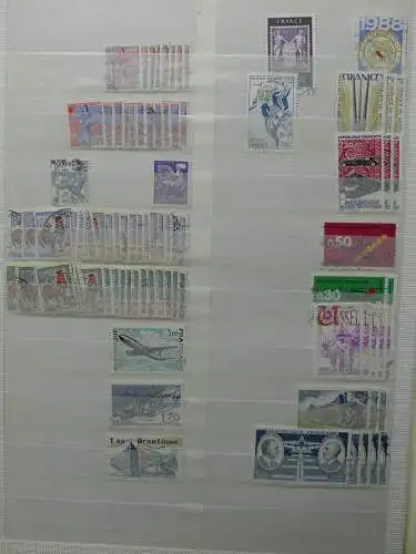 Europa Frankreich/Niederlande Lager im Binder #LZ691