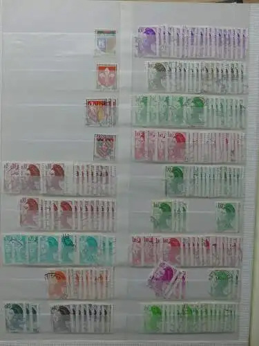 Europa Frankreich/Niederlande Lager im Binder #LZ691