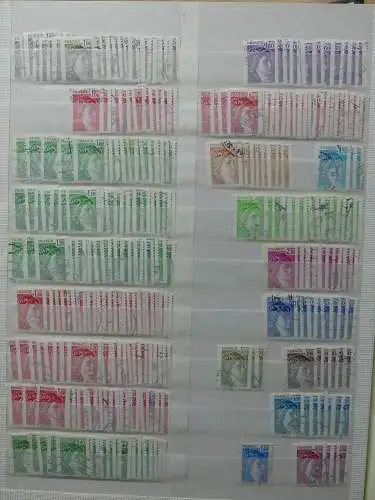 Europa Frankreich/Niederlande Lager im Binder #LZ691