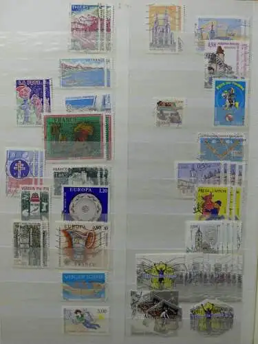 Europa Frankreich/Niederlande Lager im Binder #LZ691