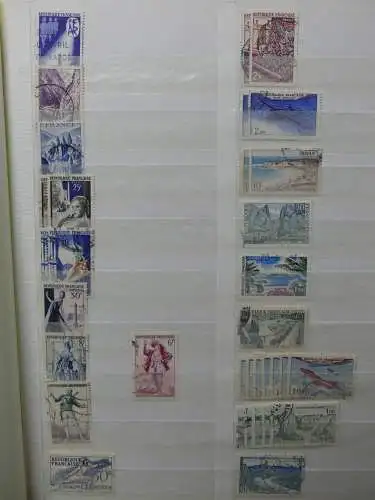 Europa Frankreich/Niederlande Lager im Binder #LZ691