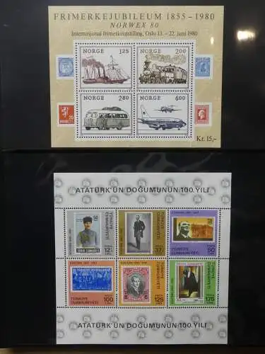Europa Allgemein Blocklager postfrisch im Binder #LZ702