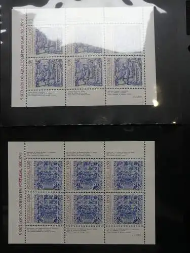 Europa Allgemein Blocklager postfrisch im Binder #LZ702