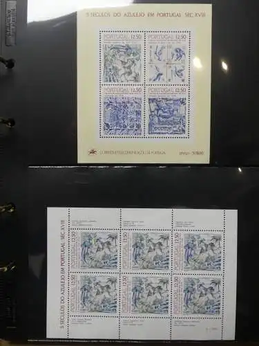 Europa Allgemein Blocklager postfrisch im Binder #LZ702