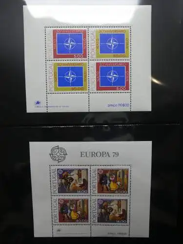 Europa Allgemein Blocklager postfrisch im Binder #LZ702