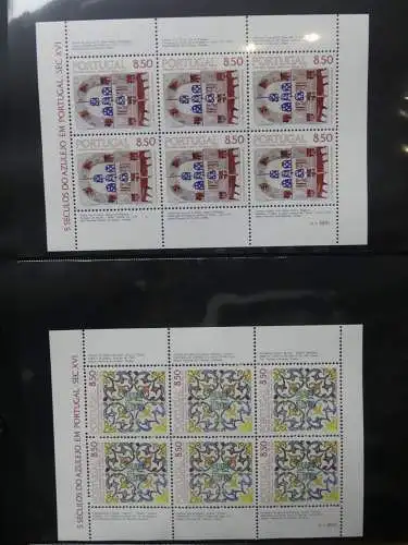 Europa Allgemein Blocklager postfrisch im Binder #LZ702