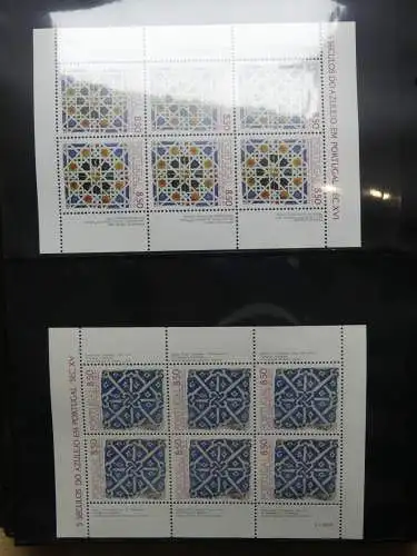 Europa Allgemein Blocklager postfrisch im Binder #LZ702