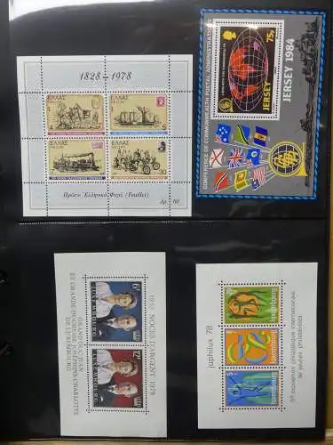 Europa Allgemein Blocklager postfrisch im Binder #LZ702