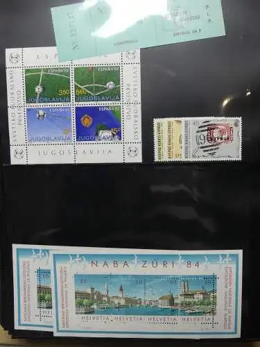 Europa Allgemein Blocklager postfrisch im Binder #LZ702