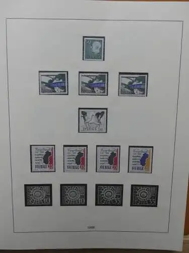 Schweden 1965-1978 ** besammelt im Lindner Vordruck #LZ663